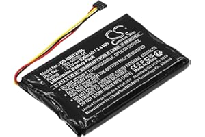 CAMERON SINO Battery for Garmin Type 361-00035-01, 930mAh / 3,4Wh, 3,7V, Li-ION, Black