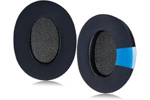 SINOWO Chłodzące żelowe nauszniki zamienne do słuchawek Sony WH-1000XM4 (WH1000XM4), poduszki na uszy z pianką zapamiętującą pamięć o wysokiej gęstości (czarne)