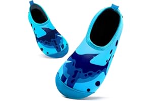 MABOVE Kids Swim Water Shoes Toddlers Baby Aqua Socks Quick Dry Pool Beach Barefoot for Boys Girls Children