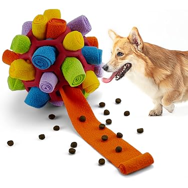 Hunde-Puzzle-Spielzeug Krake – Mit Schnüffeltaschen, Quietscher & Knistergeräuschen Für Kleine Bis Große Hunde