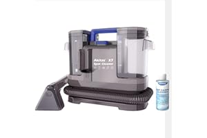 Akitas X7 600W Odkurzacz do Tapicerki z Funkcją Samoczyszczenia, Ssanie 14kPa, Włosy Zwierząt, Odkurzacz do Dywanów, Materaców, Samochodów, Podwójny Zbiornik