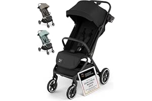 Hartan Clixx Buggy Kinderwagen – Reisebuggy ab 6 Monate, klein zusammenklappbar, höhenverstellbar, mit Sonnen- & Regenschutz, ideal für unterwegs