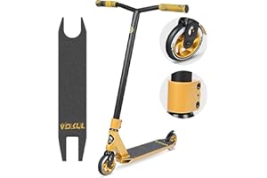 VOKUL Pro Scooter BZIT K1- Stuntscooter Roller für 7 Jahre und älter - Kinder & Teens & Erwachsene, Stunt Scooter mit 110mm Legierung Räder Tretroller Freestyle Roller Tricks Geschenk
