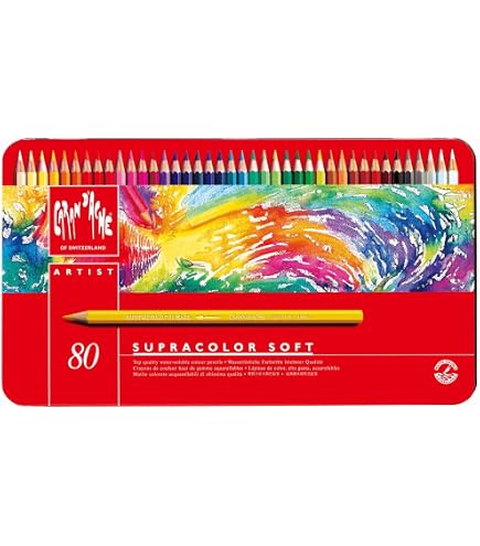 Caran D'Ache Museum Aquarelle Marine – 20 Matite Morbide Per Acquerello, Colori Assortiti - 2