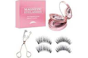 STARKIST Ciglia Finte Magnetiche, Ciglia Magnetiche Naturali con Applicatore Senza Colla, Facile da Usare