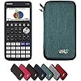 Casio CALCUSO Economy Pack: FX CG50 Graphic Calculator + WYNGS Protective Case Turquoise + Extended Warranty by CALCUSO