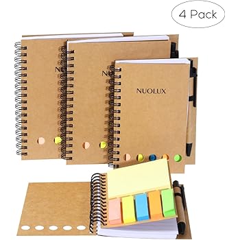 Blocco Appunti LEITZ A5 A Quadretti - 90 Fogli, Rilegatura A Spirale, Rosso - Foto 2