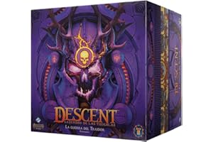 Fantasy Flight Games | Descent: La guerra del Traidor | Expansión | Juego Cooperativo de Aventuras para Adultos y Jóvenes | A Partir de 14 Años | De 1 a 4 Jugadores | 3-4 Horas por Partida | Español