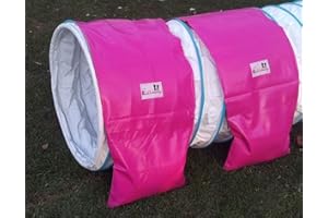 Callieway Double Emballage Sacs de lestage ”Basic“ pour des Tunnels de 60cm Ø (Livraison sans Tunnel) (Fuchsia)