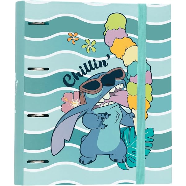 Raccoglitore Safta Cuore 4 Anelli 35cm - Con 100 Fogli A4, Ideale Per Scuola, Copertina Rigida Resistente
