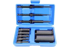 KXVXXV Motorrad Lagerabzieher Innen, 9-23 mm Innenlager Abzieher Set, Innenabzieher Lager, Radlager Abzieher mit 5 Größen offene Clips, Geeignet für Motorradräder, Generatorlager