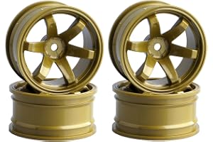 KEEDA Plastfälghjul diameter 52 mm för 1/10 RC On Road Tourbil drift bil