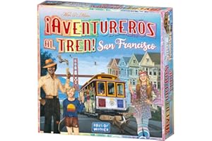 Unbox Now - Days of Wonder Aventureros al Tren! San Francisco - Juego de Mesa en Español