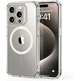 ESR iPhone 15 Pro Max Case, Compatible with MagSafe, Military Grade Protection, Yellowproof, Scratch Resistant Back, iPhone 1