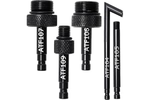Ollanoos Växellådsolja adapter 5 delar, aluminium ATF oljebyte adapterset, ersättning för Mercedes Benz CTV DSG 09G 722.9 väx
