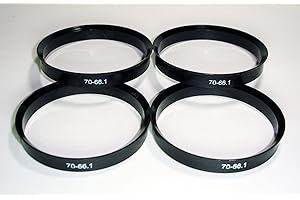 Centradores 4 LLANTA 70-66.1 Aros para Llantas DE Aluminio ALUTEC ATS AUTEC Anzio Rial