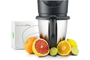 WUNDERMIX WunderJuicer® Exprimidor para Thermomix TM6, TM5 y TM31, exprimidor de cítricos Thermomix, fabricado en Alemania