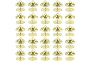 BGTXINGI Lot de 100 fermoirs papillon de 11 mm avec 100 épingles à cravate de 10 mm en argent pour la fabrication de bijoux et les travaux manuels (doré)