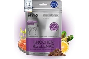 ITIKO Gelenk- & Knochenschutz für Hunde | Grünlippmuschel Hund | MSM, Glucosamin, Chondroitin & Omega 3 für Hund | Ersatz für Gelenktabletten Hund | Teufelskralle Hund