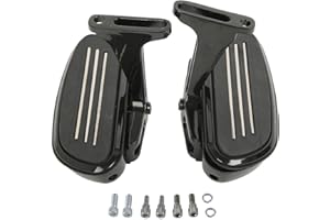 TCMT Compatible con tableros de pasajeros, kit de soporte de montaje aerodinámico para Touring CVO Road Glide Road King Street Glide Electra Glide Ultra Classic Ultra Limited 1993-2023
