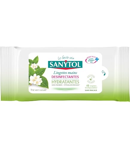 St.Marc Salviette Antibatteriche - Profumo Sole Di Corsica - Confezione Da 3 X 80 Pezzi - 2