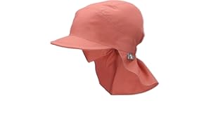 Sterntaler Gorra con Protección para El Cuello Sin Cintas Sombrero para el Sol para Niñas