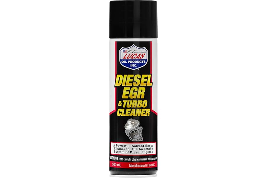 Lucas Oil 41019 Diesel EGR & Turbo Cleaner-500ml - Pack of 1