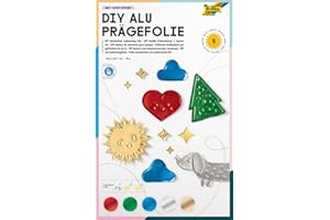 FOLIA Bringmann Feuille métalliques 5 feuilles 19 x 30 cm (Import Allemagne)