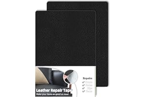 MYLIVELL Patch de Réparation en Cuir, 20 * 28CM Simili Cuir Autocollant, Bande de Réparation en Cuir, Patch en Cuir Auto-Adhésif pour Canapés, Sièges de Voiture, Siège, Vestes, Bricolage Artisanat