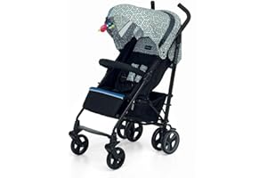 Foppapedretti Hurrà Passeggino Compatto, per Bambini dalla nascita a 3 anni (fino a 15 Kg), telaio leggero in alluminio, Blu (Royal Blue)