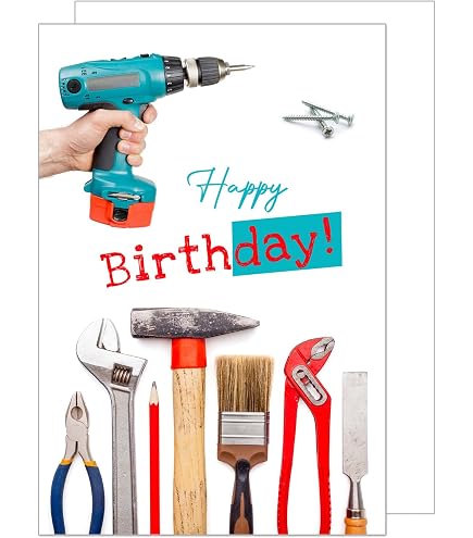 Edition Seidel esclusivo biglietto d'auguri premium con busta - Biglietto di compleanno per - Happy Birthday - Uomo e Donna (G3045 SW022
