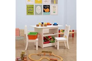 WALGREEN Xample® Wooden Children's 7 Piece Rectangle Table and Chair Set