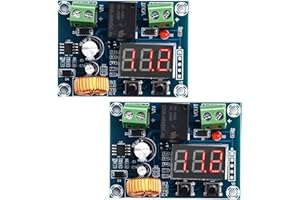 Heemol Batteriewächter DC12V-36V XH-M609 Unterspannung mit Abschaltung Spannungsüberentladungsschutz 2 Stück.