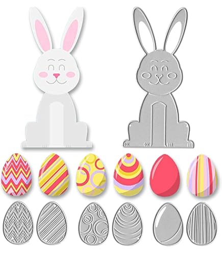 Sizzix Framelits Fustelle Per Timbri Pasqua Lisa Jones: 9 Pezzi Per Scrapbooking Creativo