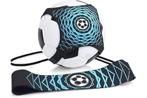 GIEMIT Fußballtrainer Fußballtraining Kinder Fussball Schnur Kick Trainer Verstellbar 1 PCS 150 cm Universell für Fußballgröße 3 4 5