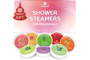 ORIENTLEAF Bombes De Douche Aromathérapie, Coffret Cadeau Pour Femme