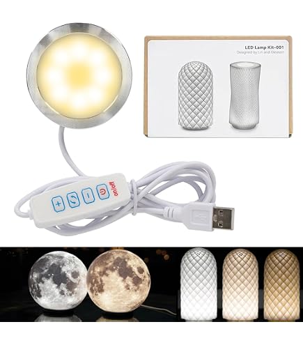 Kit Retroilluminazione LED CMYK FAZ007 Per Lithophane 3D – 5V USB-C, 120 LED, Per Bambu Lab Con AMS