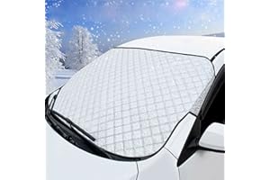 KEELYY Frontscheibenabdeckung Scheibenabdeckung Auto Winter Frostabdeckung Sonnenschutz Auto Frontscheib Autoscheibenabdeckung Winschutzscheiben Abdeckung Groß, 150 x 100cm