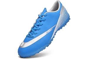 Topwolve Zapatillas de Fútbol para Hombre Profesionales Botas de Fútbol Aire Libre Atletismo Zapatos de Entrenamiento Zapatos de Fútbol