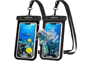 UNBREAKcable wasserdichte Handyhülle - [2 Stück] bis zu 7,0 Zoll IPX8 Unterwasser Handytasche, wasserfeste hülle für Schwimmen für iPhone 17 16 15 14 13 12 Pro Max 11 XS X, Samsung S25 S24 S23 & Mehr