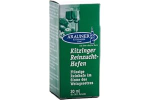 Arauner Kitzinger Reinzucht-Hefen Burgund, Art. 0014, för 50 liter
