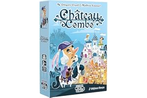 Blackrock Games Chateau Combo - Jeu de Cartes Tactique et Rapide - de 2 à 5 Joueurs - stratégie et réflexion - 10 Ans et Plus - Jeu de société idéal Entre Amis Catch Up Games