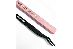 ‎GIRL GOT LASHES GirlGotLashes Squeeze me, Baby Applikator Applikator für Wimpernextensions Leichtes Anbringen von Künstlichen Wimpern Gebogene Form