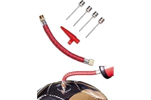 S & S PRODUCTS PUMP ADAPTOR KIT 7 PIECE SET FOR FOOTBALLS AIRBEDS BICYCLE TYRES