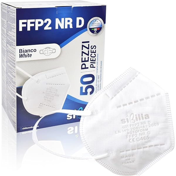 Bon® FFP2 Premium 3D Maske – KF94 Qualität, Made In Korea, Einzeln Verpackt, 50 Stück, Größe L