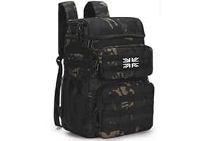 BUNNYCHIC Tactical Backpack Cooler,Soft Lightweight Leakproof Cooler Backpack,Insulated Cooler Bag,Portable Soft Cooler Bag Waterproof for Beach, Travel, Camping, Picnic, Hiking
