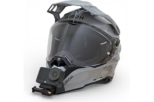 Action Cam Chin Mount motorcykelhjälmar (Set, Airoh Commander 2)