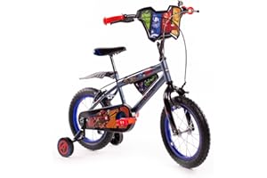 Huffy Marvel Avengers Kids Bike For Boys and Girls 4-6 Years Old Hulk Iron Man Thor and more, Grey, 14 Inch