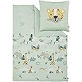 s.Oliver Kinderbettwäsche Tiere 100x135 cm - 100% Baumwolle, praktischer Reißverschluss & maschinenwaschbar, Bettwäsche für K