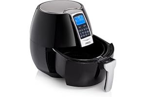 ‎PRINCESS Princess Heißluftfritteuse mit 3,2 Liter, Digitalem Display, 8 Programme, 1500 Watt, Ohne Öl, Air Fryer - Aerofryer182020